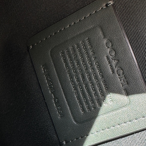 Coach Outlet Nina Zippered Tote in Gold Amazon Green Croc Embossed - Picture 5 of 14